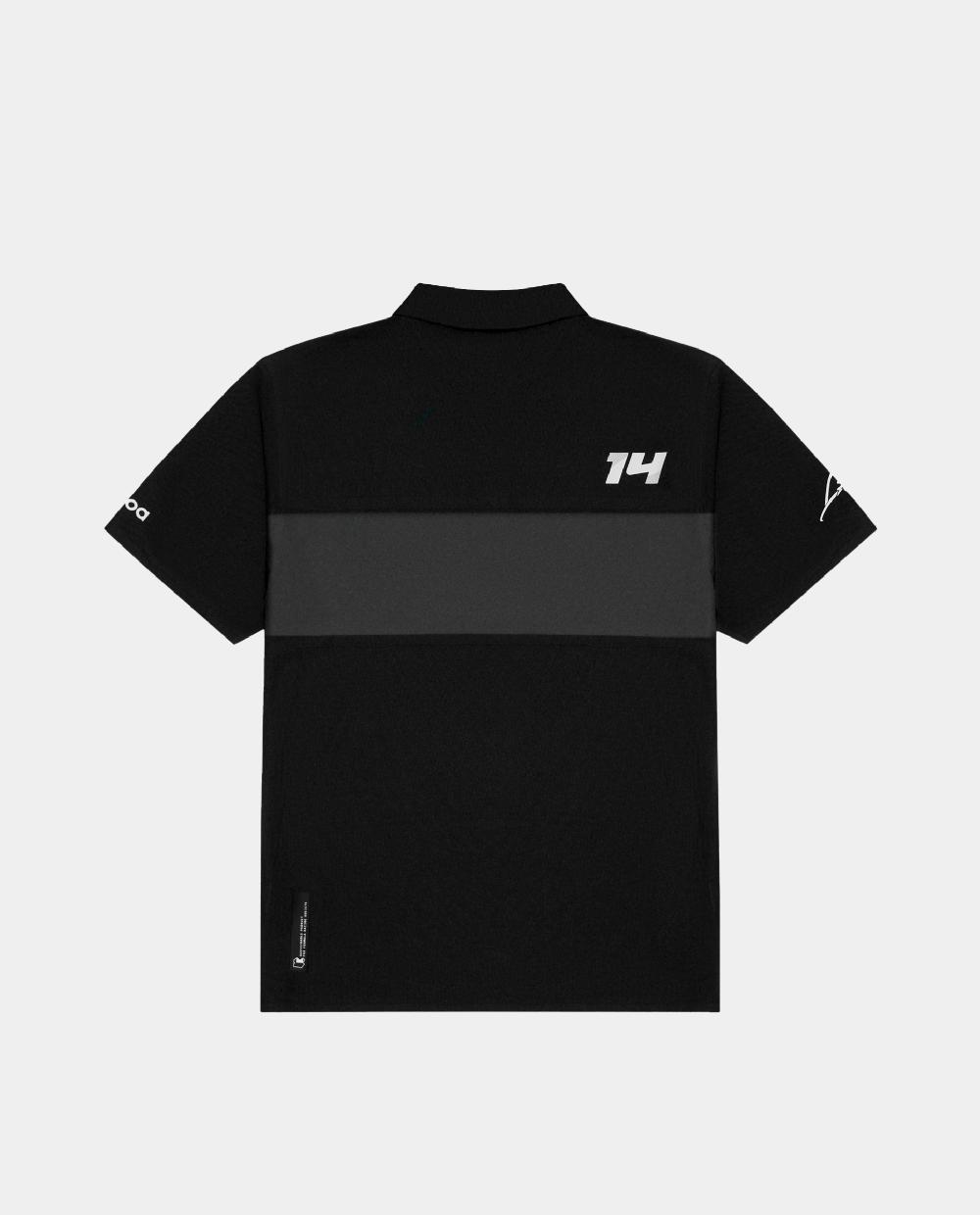 kimoa Aston Martin F1 Team x Kimoa Minimal Polo Shirt black Promoción trimestral
