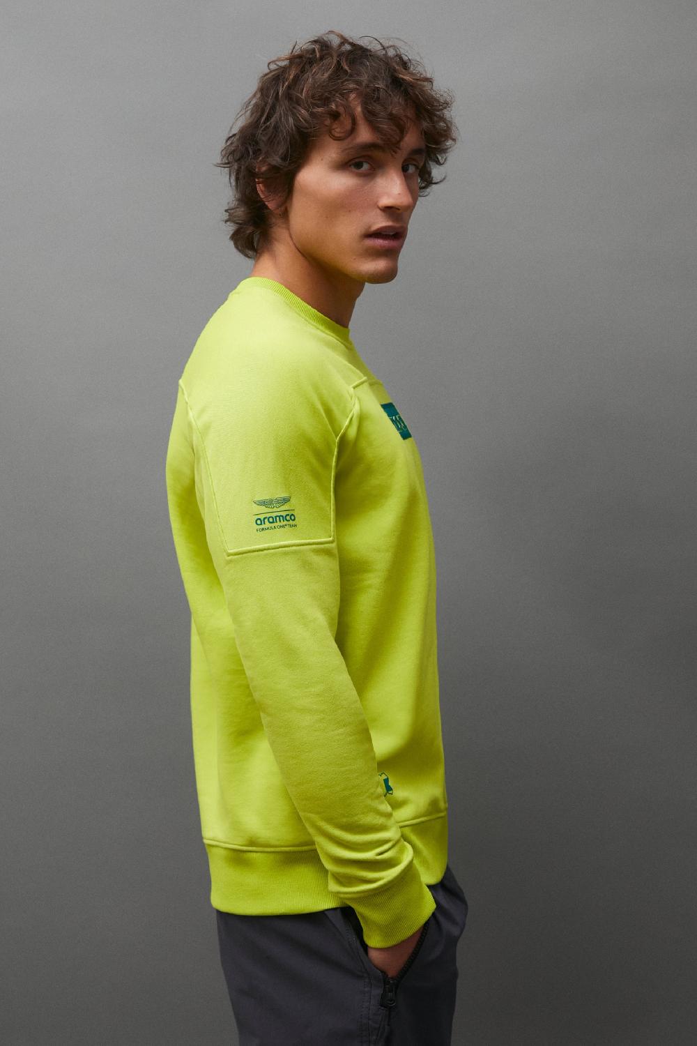 kimoa Aston Martin F1 Team x Kimoa Kimoa Patch Sweat lime Solo queda un día