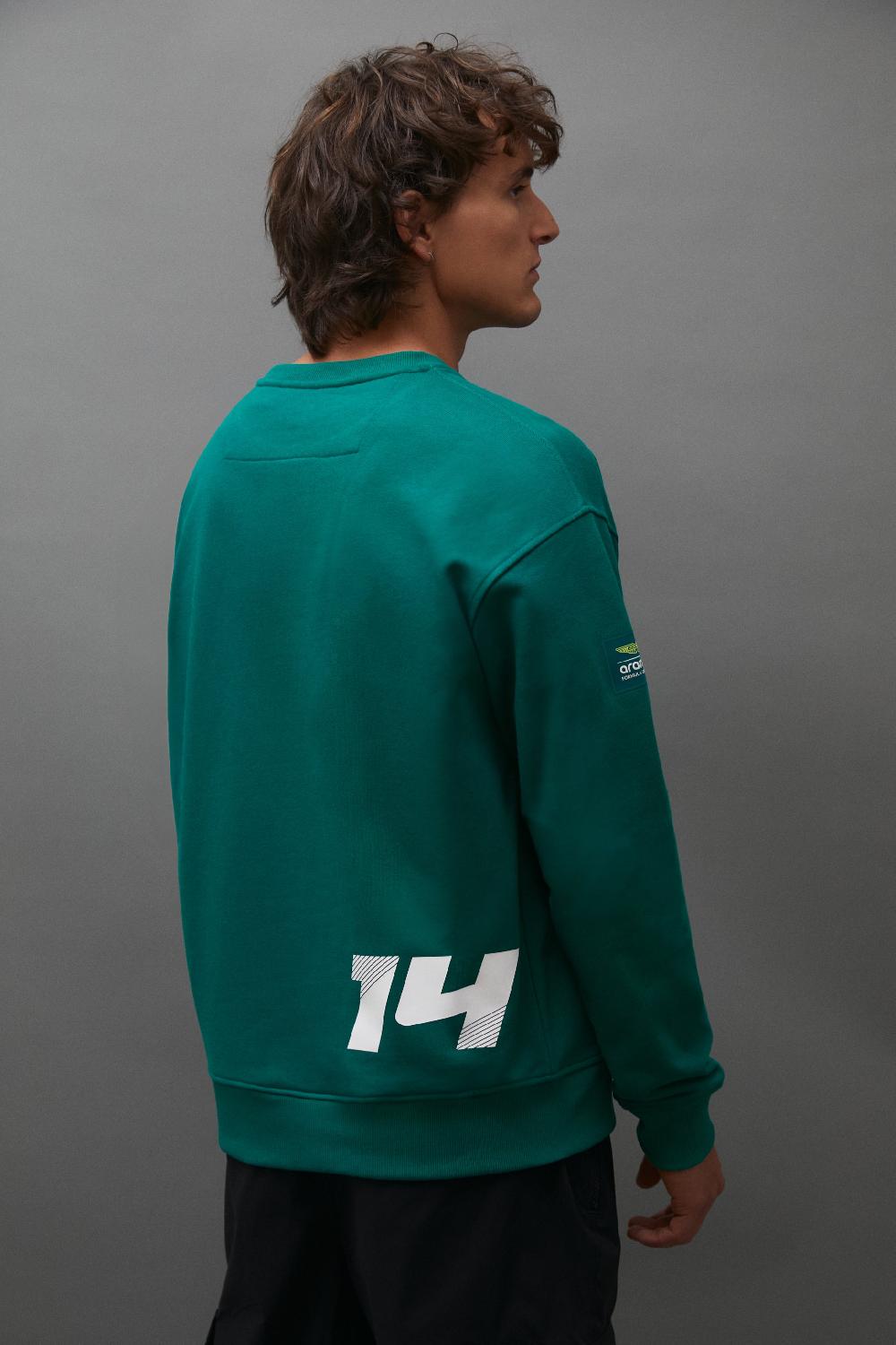 kimoa Aston Martin F1 Team x Kimoa 3D Embroidery Sweat green Superdescuento