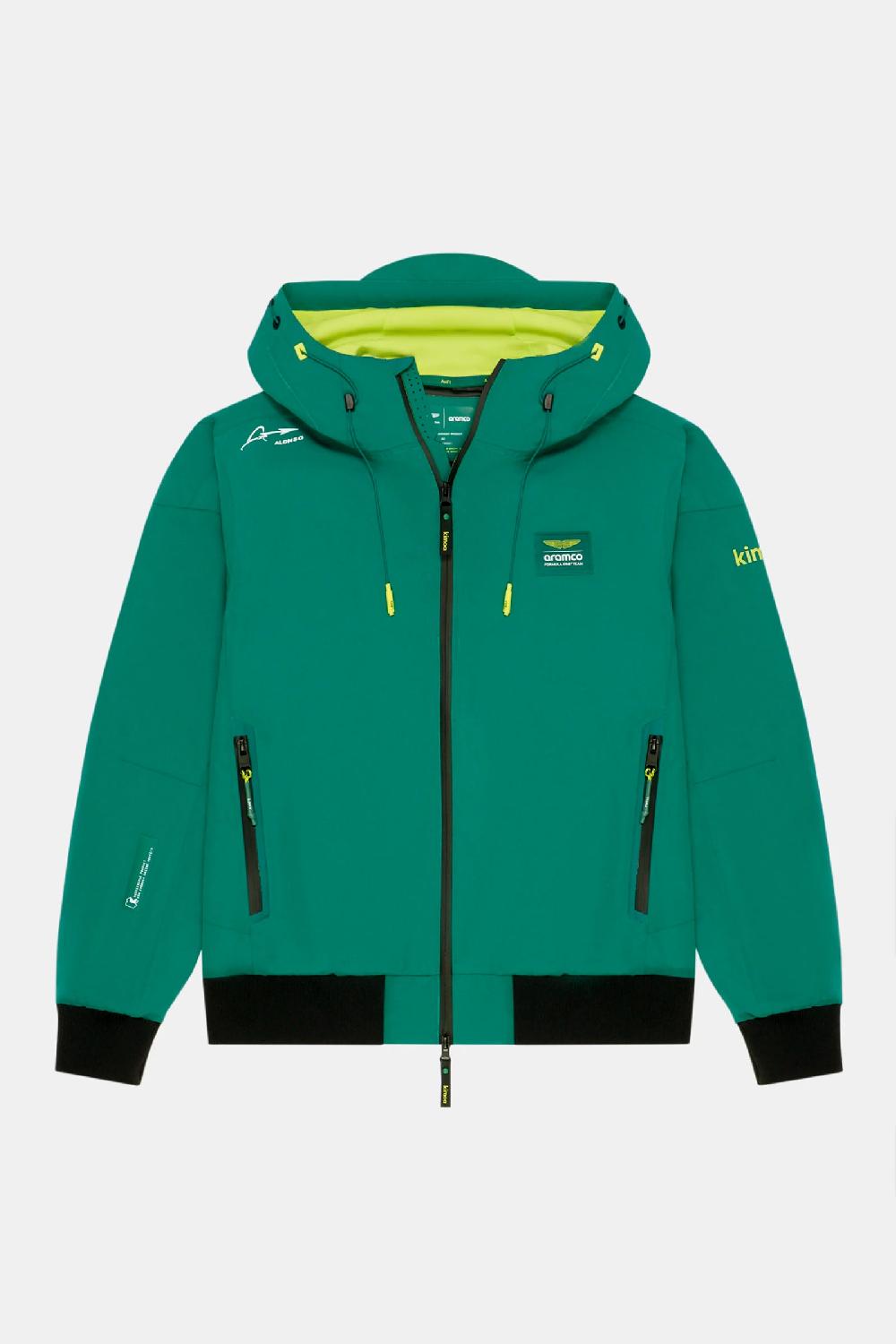 kimoa Aston Martin F1 Team x Kimoa Windbreaker Jacket green Envío internacional gratuito