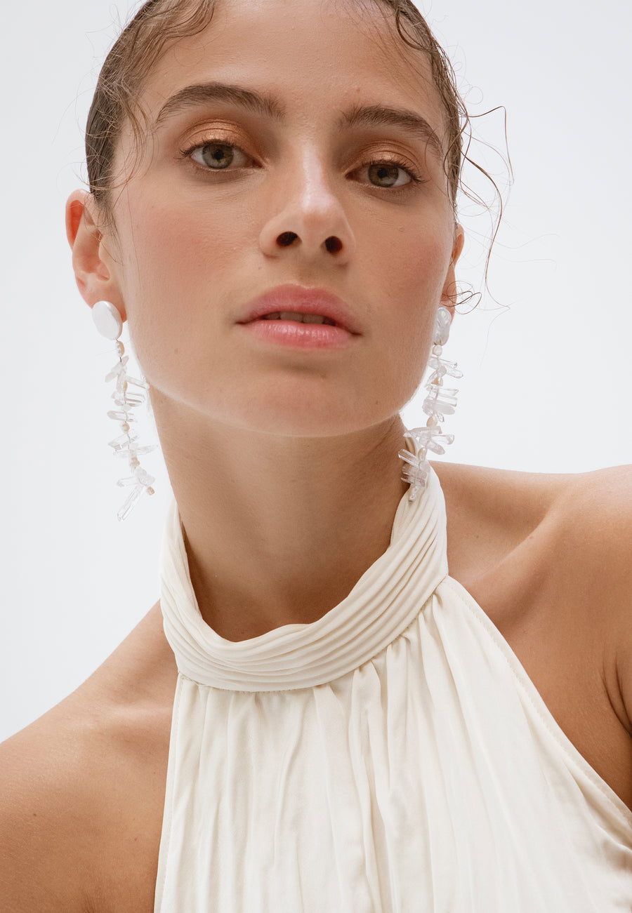 lavani Pendientes Calista Cristal Outlet