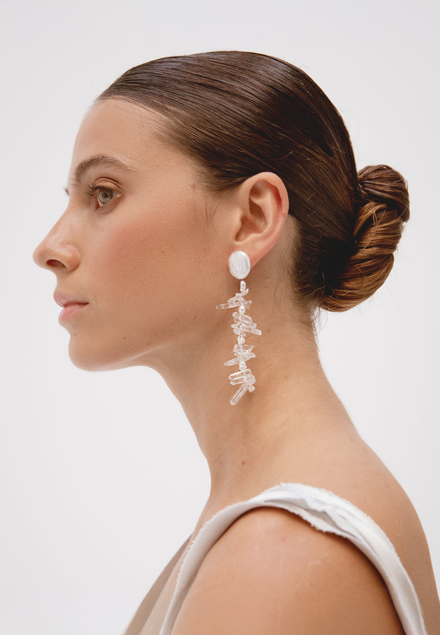 lavani Pendientes Calista Cristal Outlet