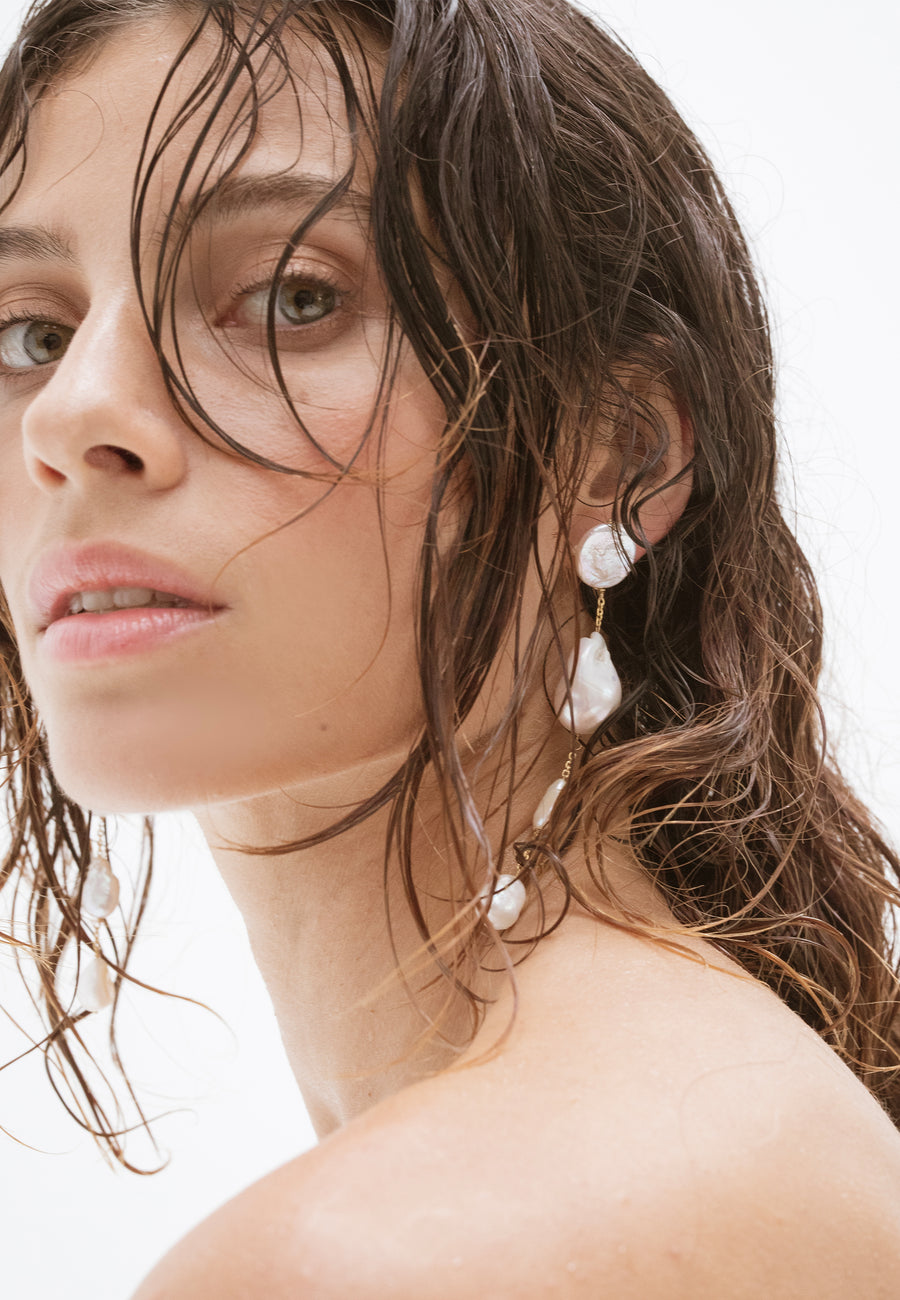 lavani Pendientes Pluie Perlas Outlet online