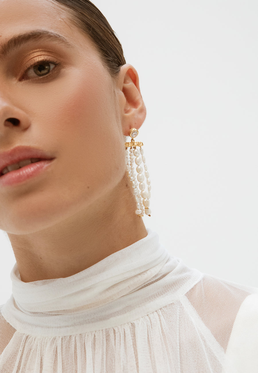 lavani Pendientes Cyra Flecos Ofertas