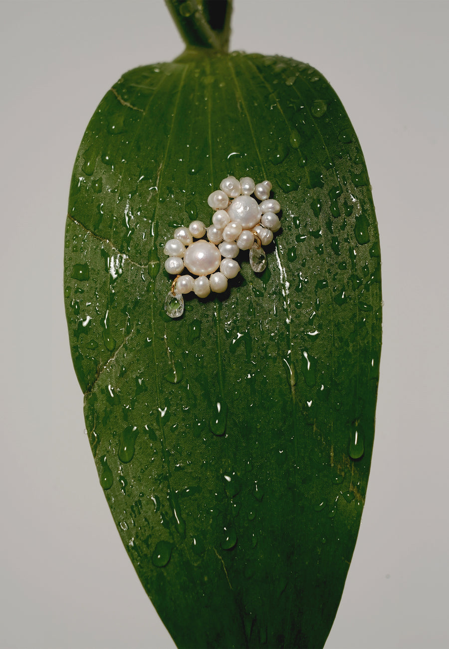 lavani Pendientes Flor Uma Venta caliente
