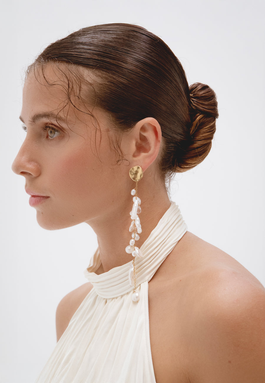 lavani Pendientes Siena Perlas Descuento