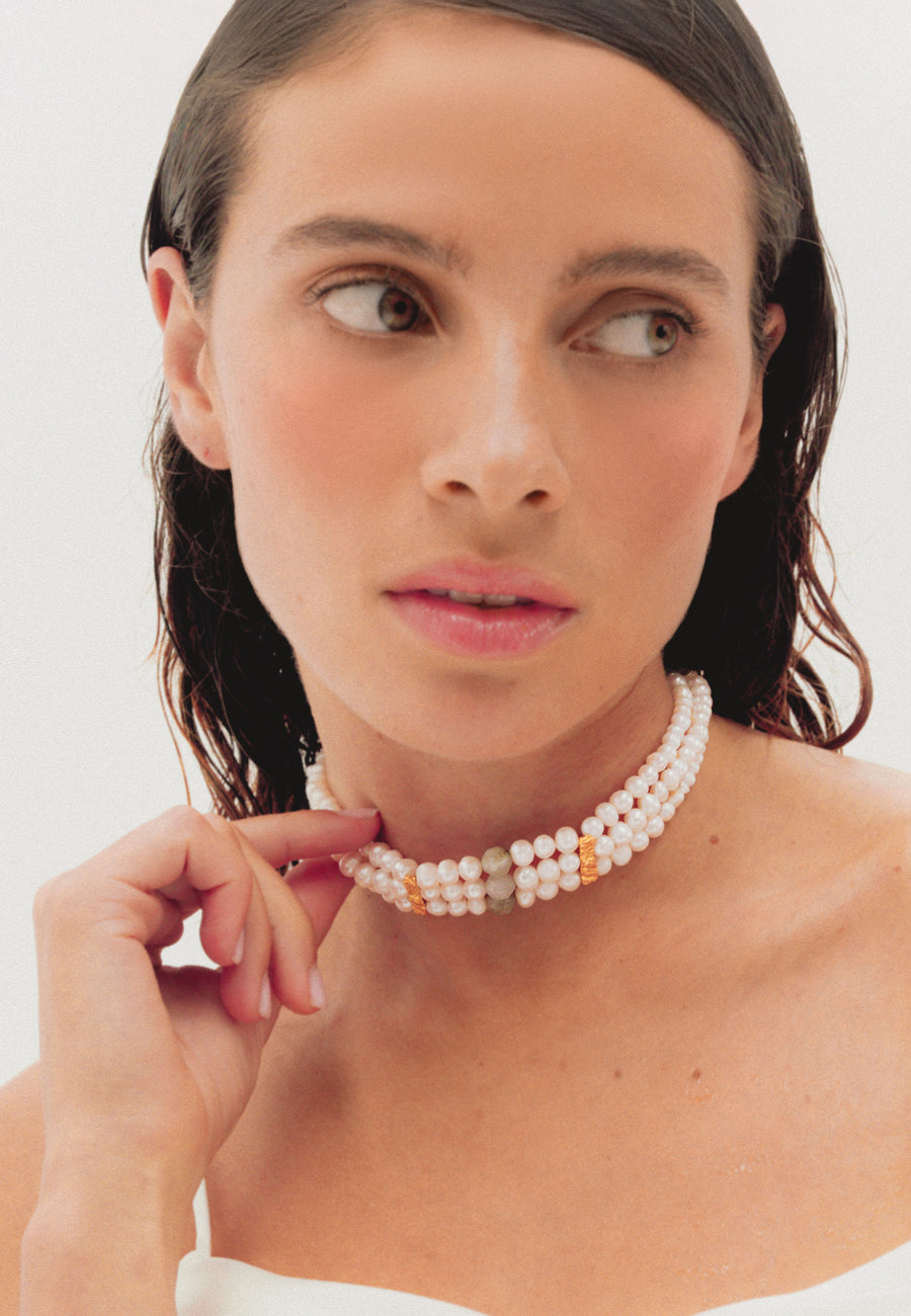 lavani Choker Uma Perlas En oferta
