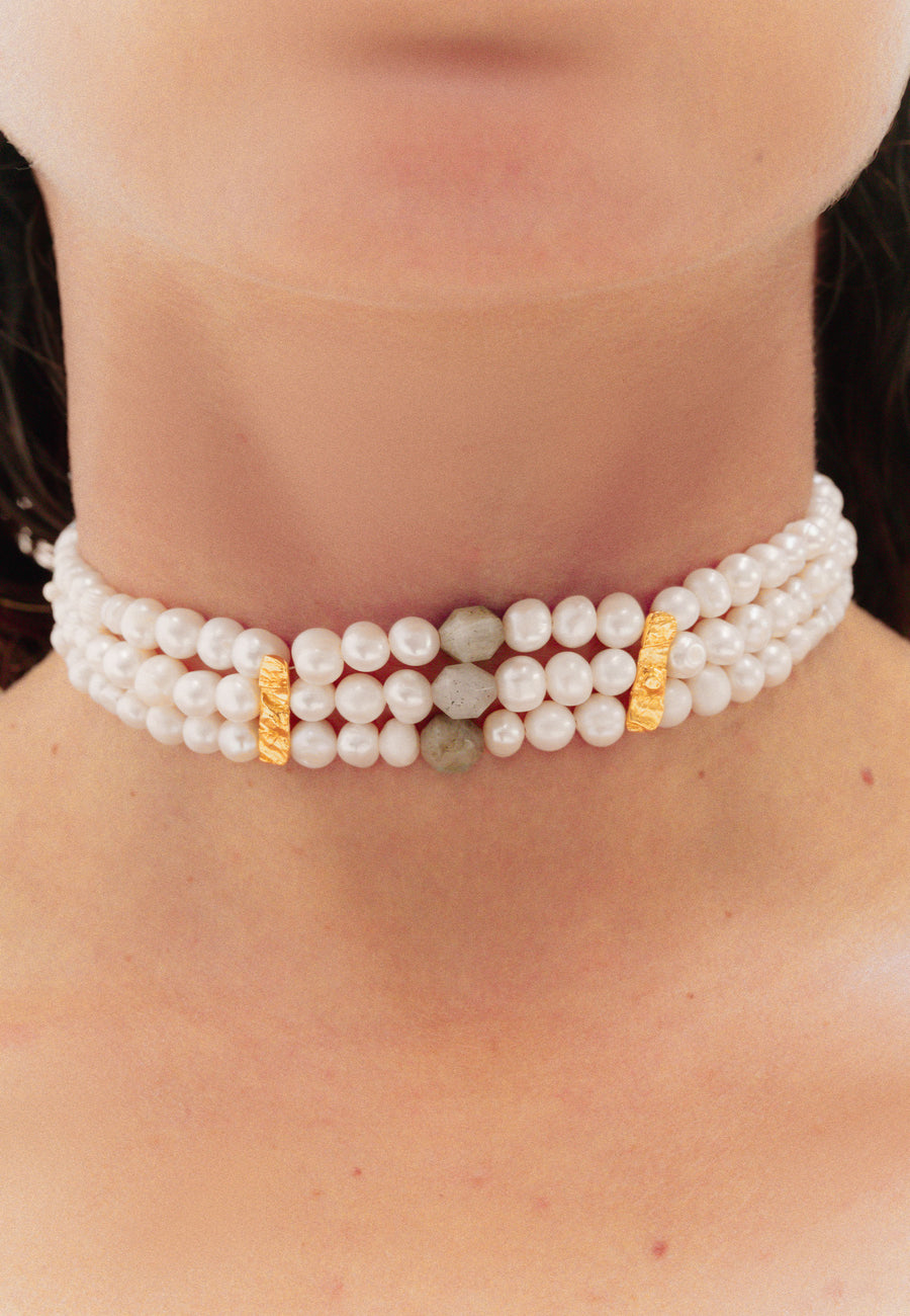 lavani Choker Uma Perlas En oferta