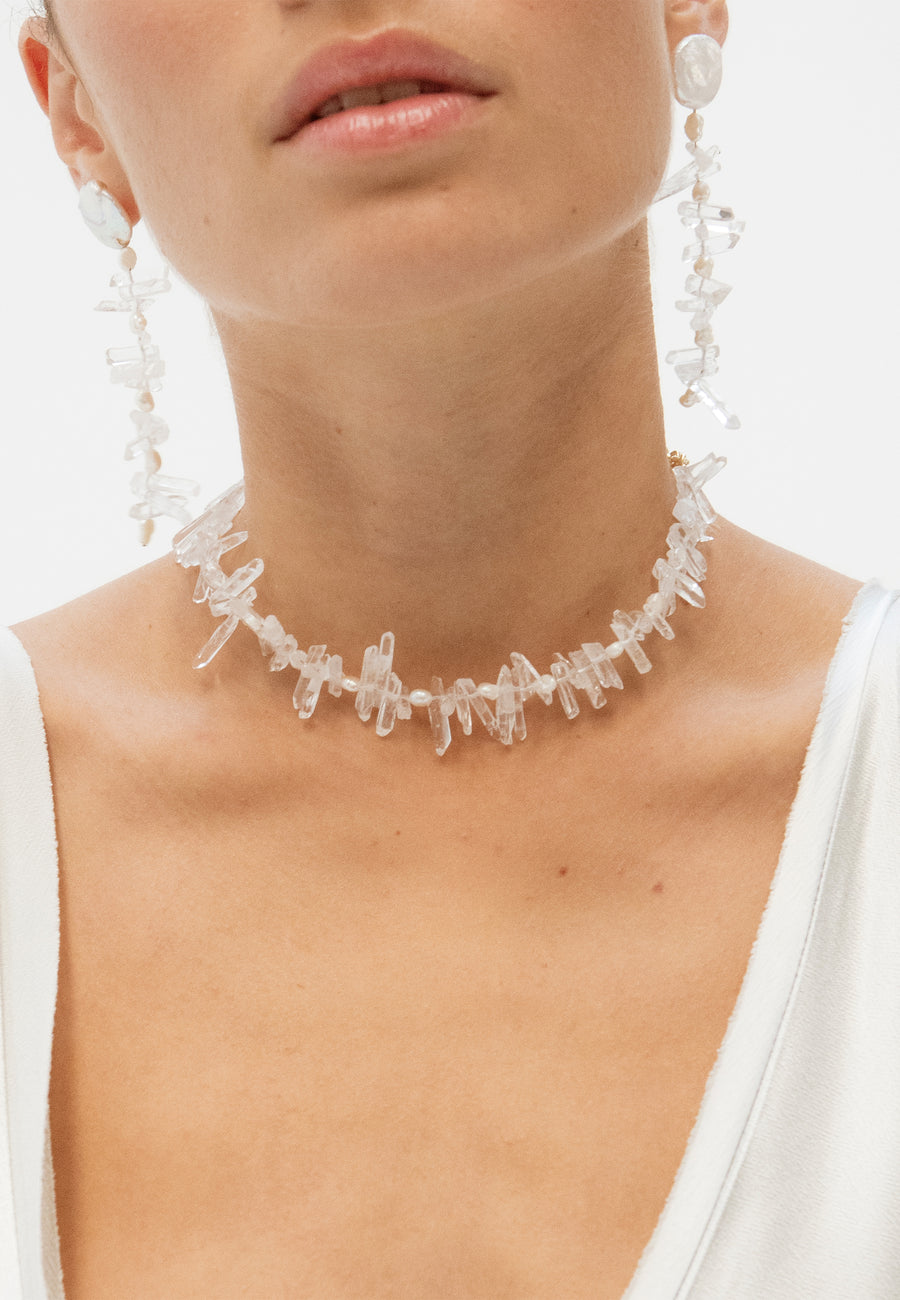 lavani Choker Calista Cristal Libre de impuestos