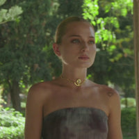 lavani Choker Gratitude Blanco Rebajas de fin de temporada