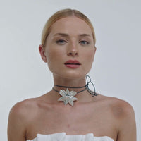 lavani Collar Lotus Flower Plata Rebajas baratas