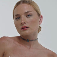 lavani Choker Zenith Labradorita Mejor oferta