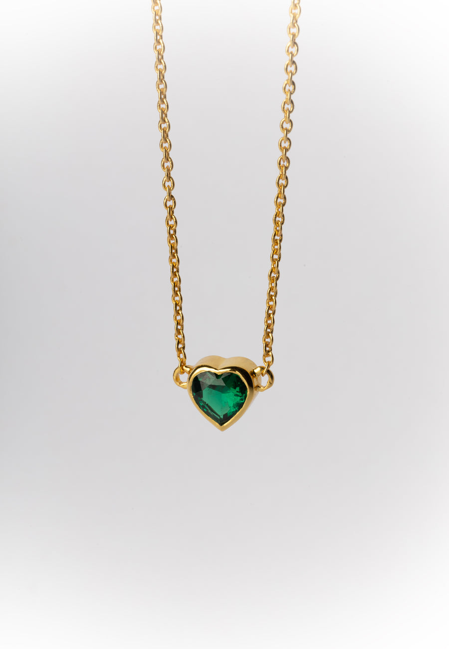 lavani Colgante Corazón Kindness Verde Rebajas online