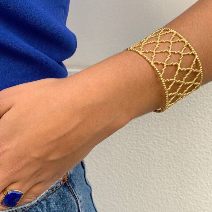 lavani Brazalete Dorado Alhambra Oferta especial de fábrica
