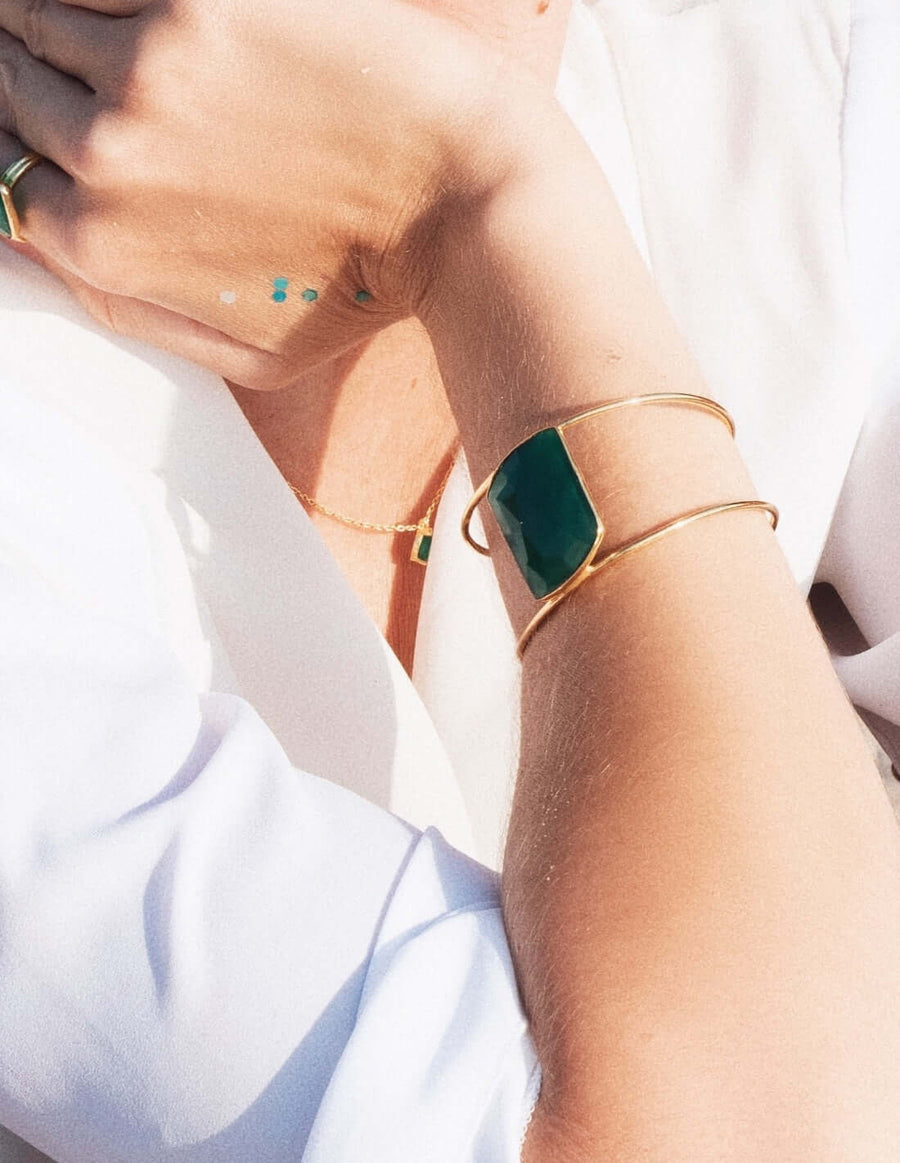 lavani Brazalete Stardust Verde Superdescuento