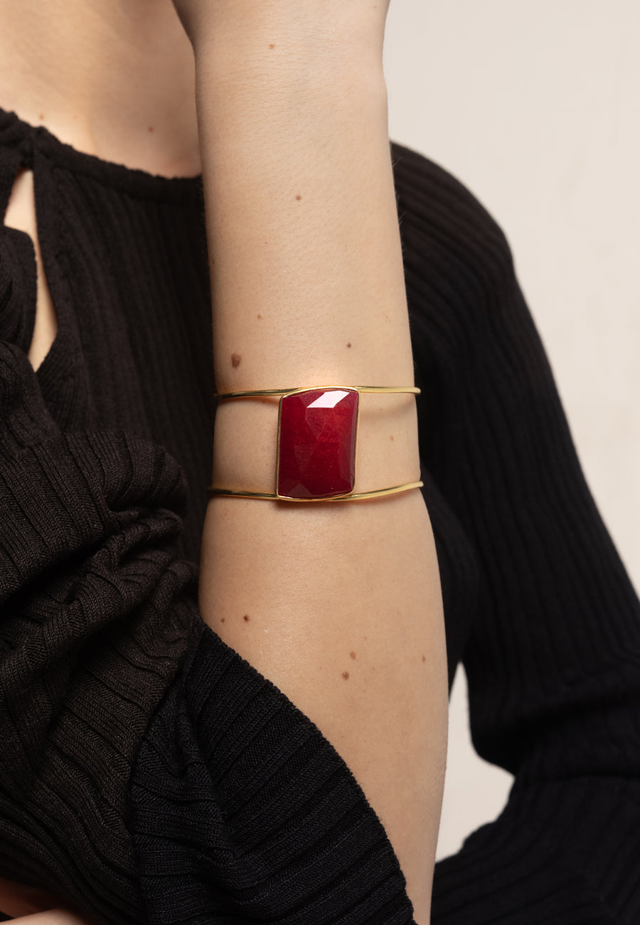 lavani Brazalete Stardust Rubí Liquidación