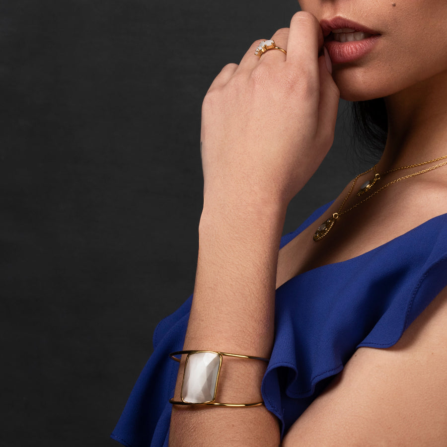 lavani Brazalete Stardust Blanco Envío internacional gratuito