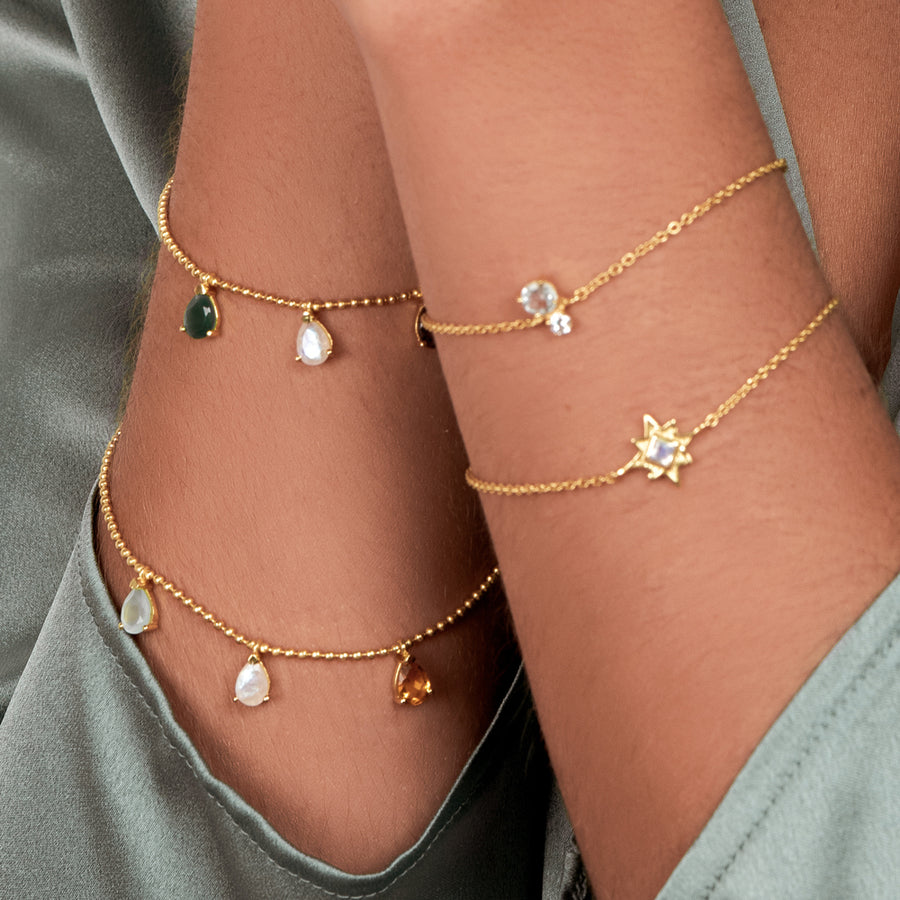 lavani Pulsera Pride Agua y Amarillo Última moda