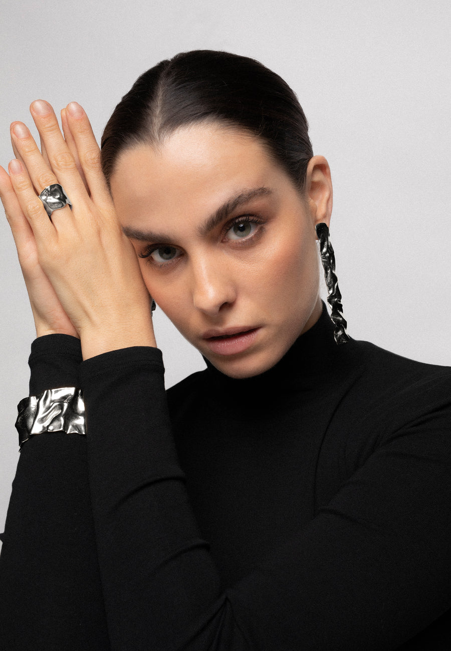 lavani Brazalete Clemence Plata Rebajas de fin de temporada