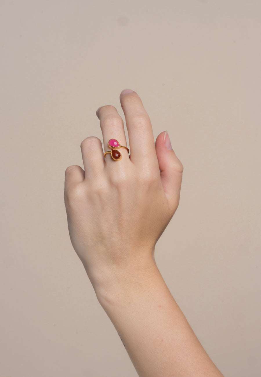 lavani Anillo Aura Rosa Naranja Último día