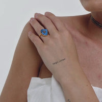 lavani Anillo Zenith Labradorita Precio de fábrica