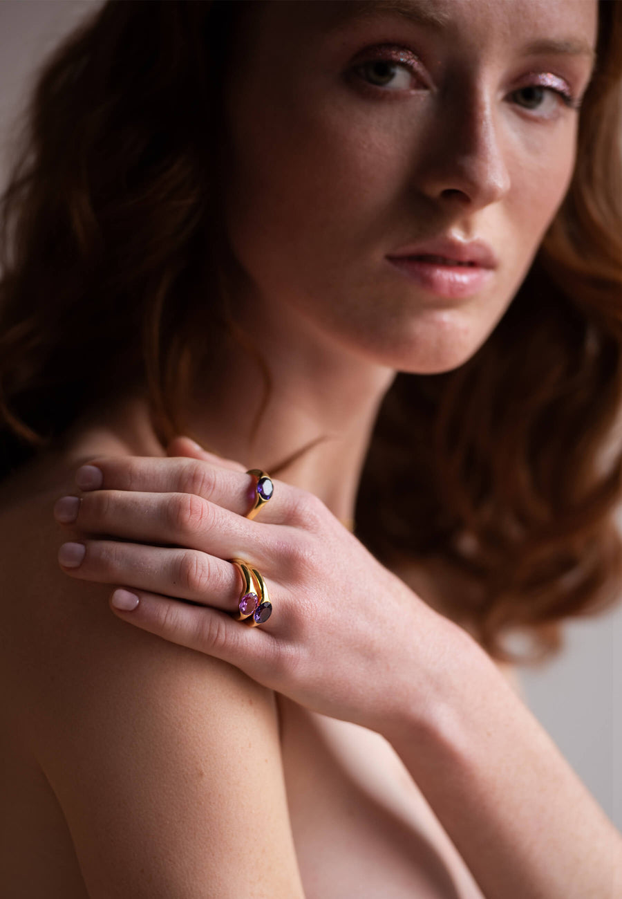 lavani Anillo The Empress Rosa Descuento por venta flash
