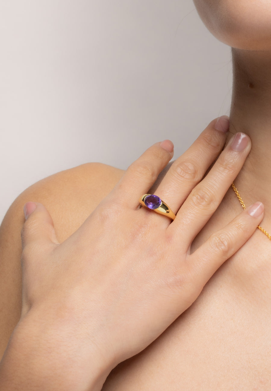 lavani Anillo The Empress Morado Ofertas de temporada