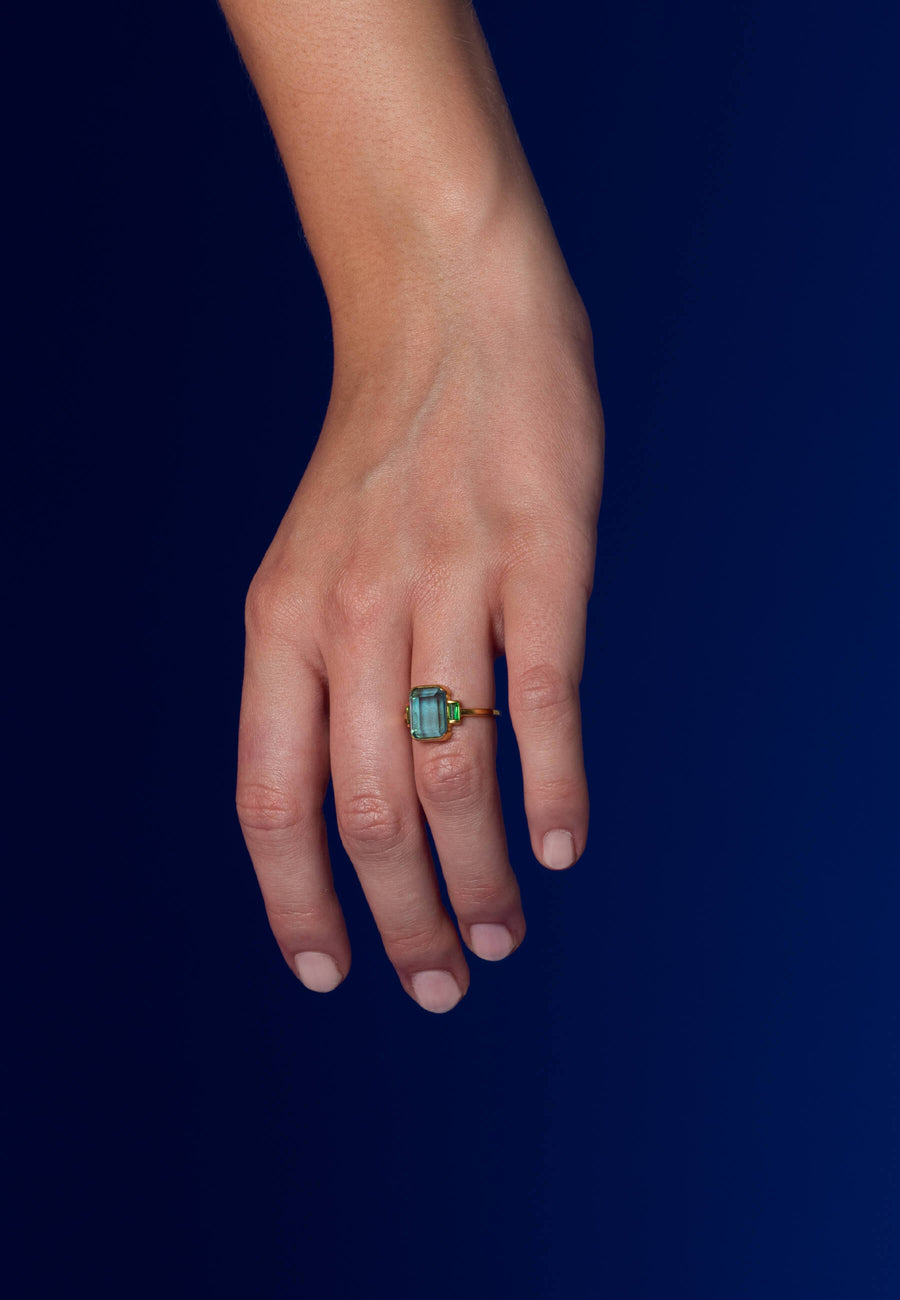 lavani Anillo Mystere Turquesa Tienda