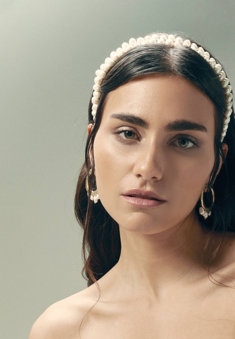 lavani Diadema de Perlas Olivenza Rebajas online