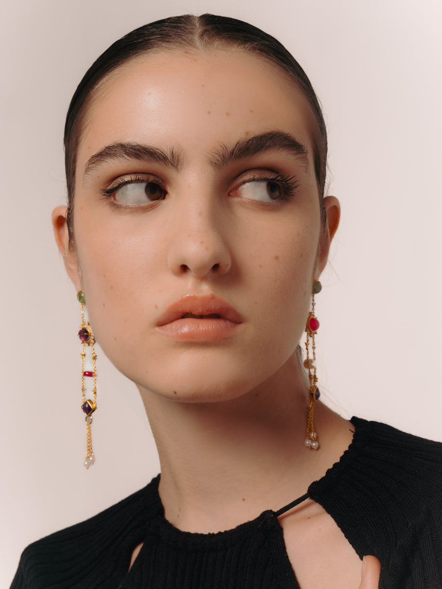 lavani Pendientes Galatea Multicolor Rebajas top