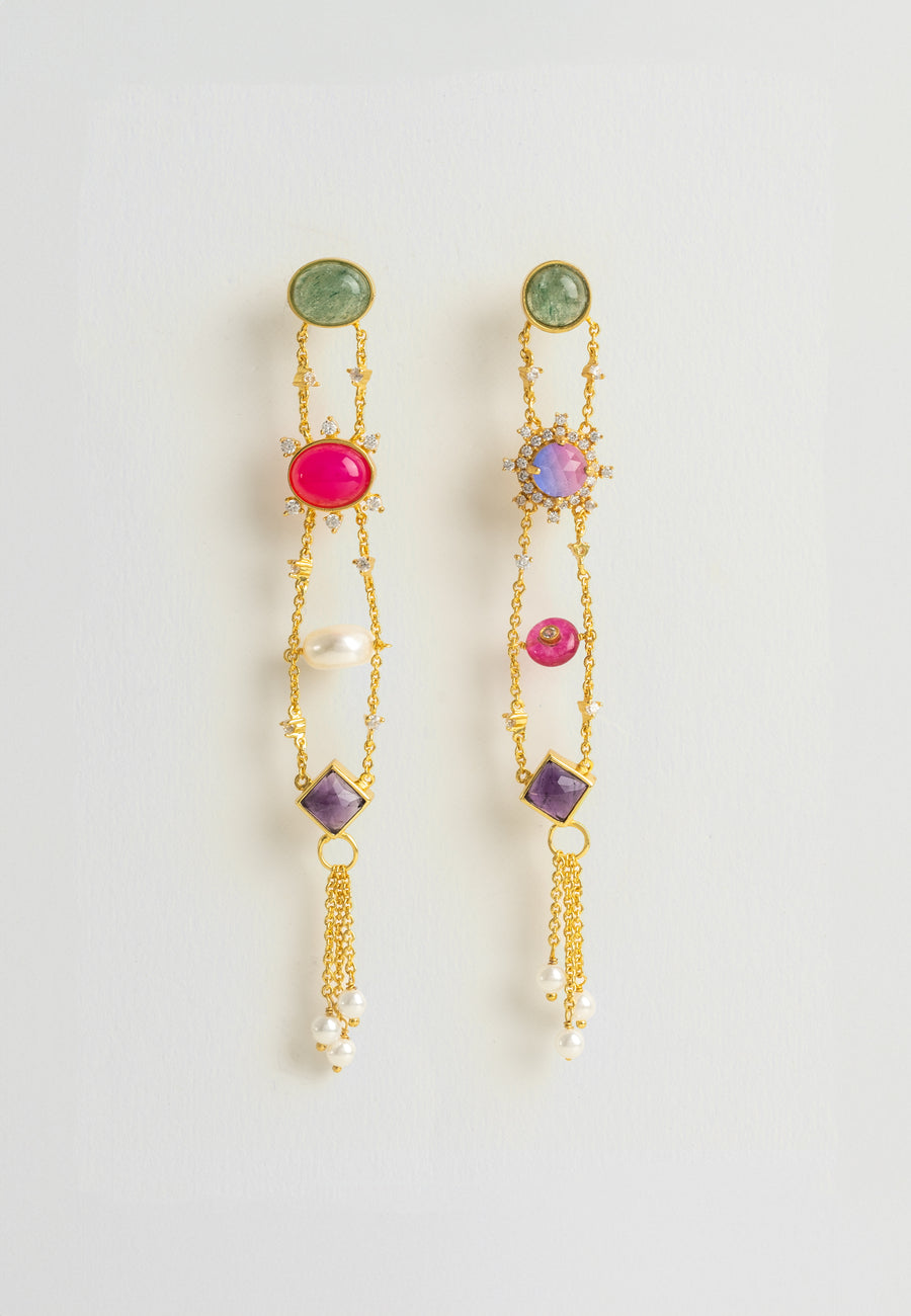 lavani Pendientes Galatea Multicolor Rebajas top
