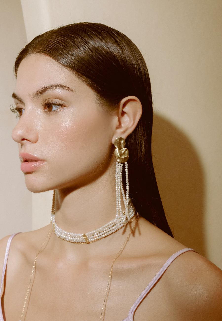 lavani Pendientes Liliana Perlas Solo hoy
