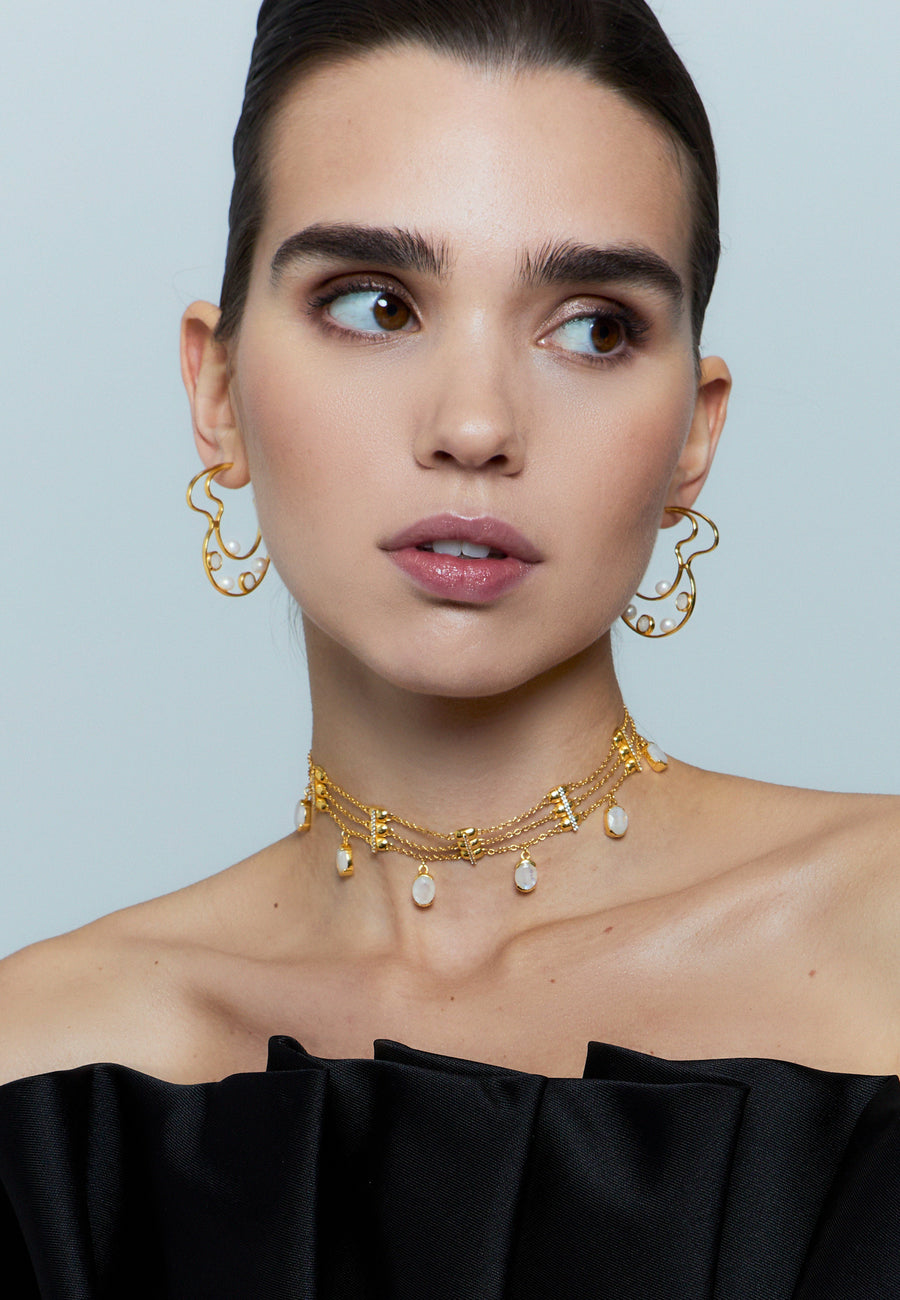 lavani Choker The Empress Blanco Los más vendidos
