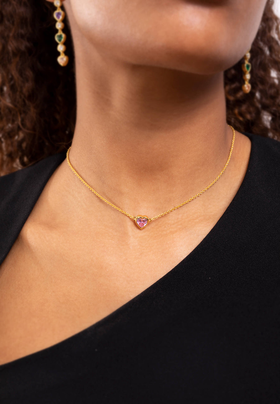 lavani Colgante Corazón Kindness Rosa Rebajas top