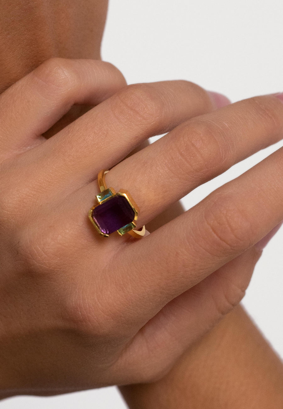 lavani Anillo Mystere Morado Oferta especial de fábrica