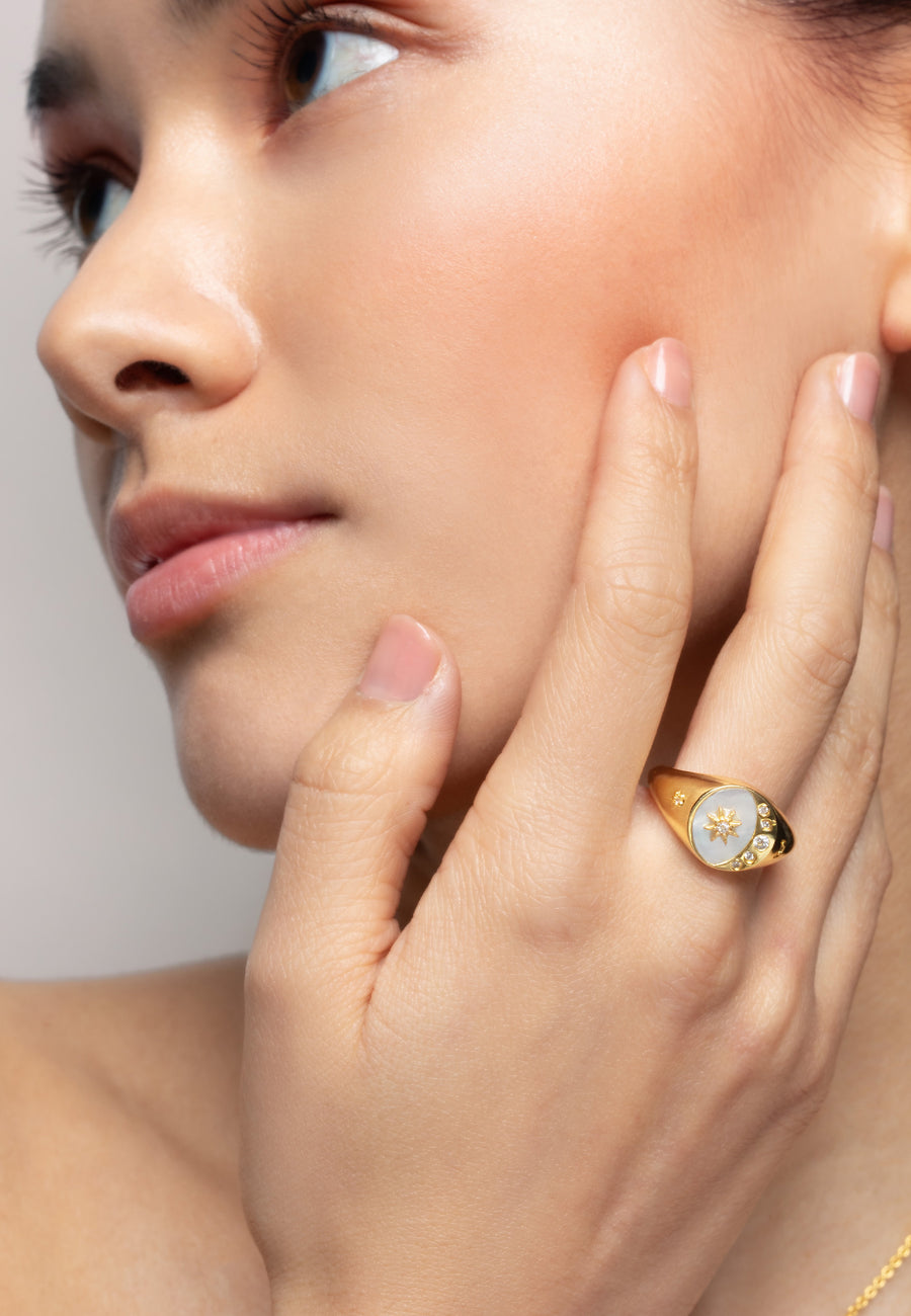 lavani Anillo Celestial Signet Superdescuento
