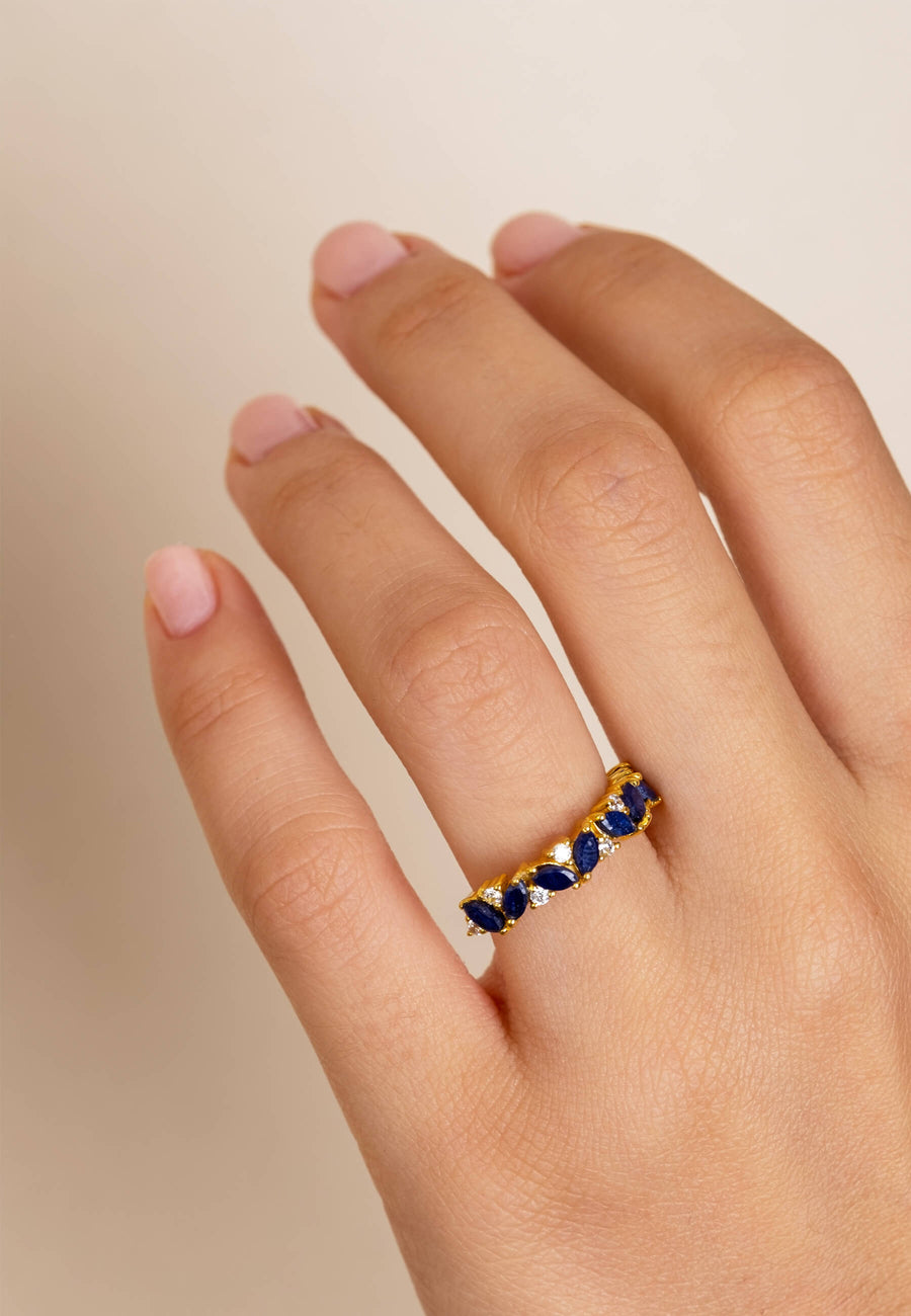 lavani Anillo Zafiro Septiembre Oferta exclusiva