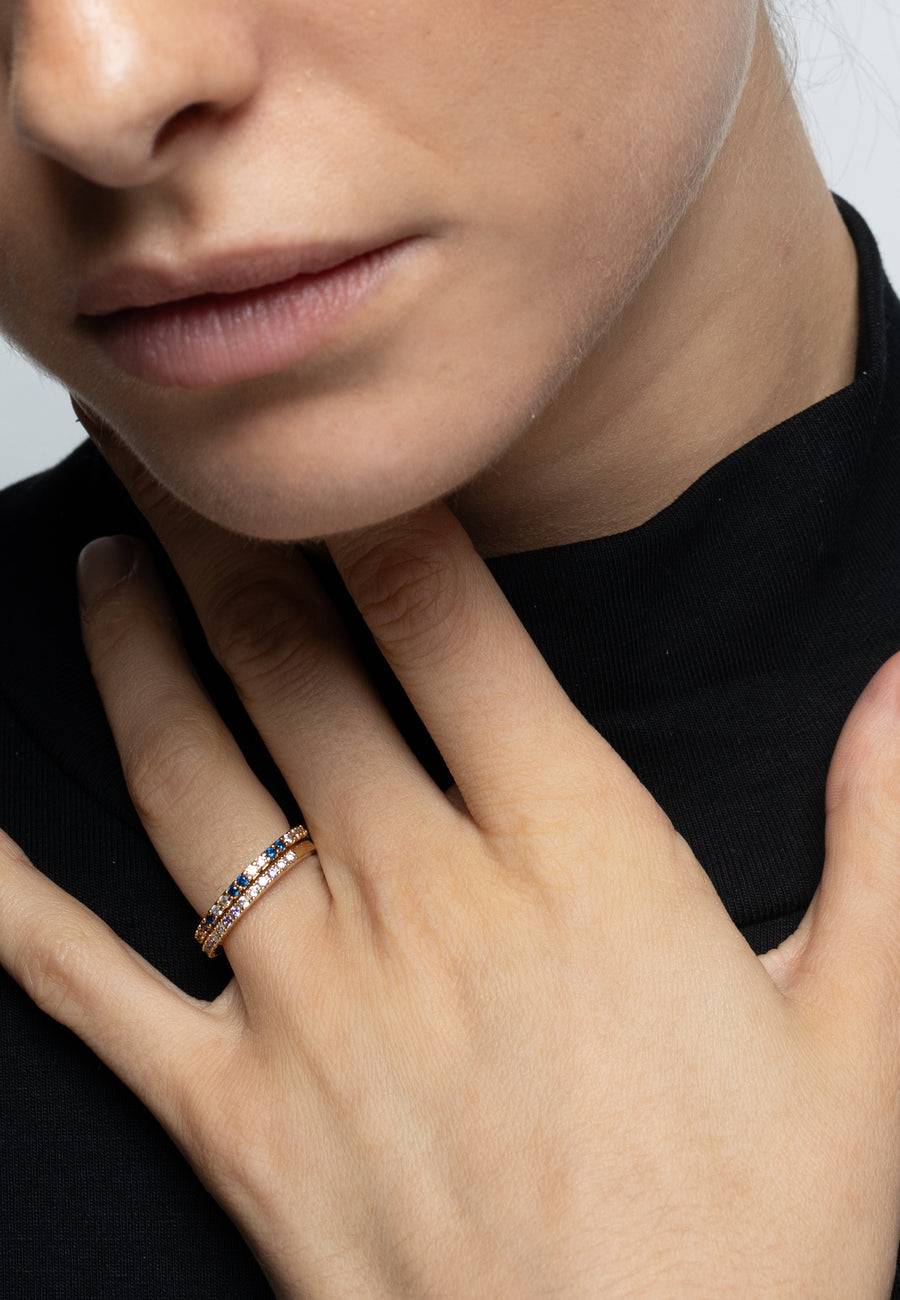 lavani Anillo Diya Azul Venta caliente