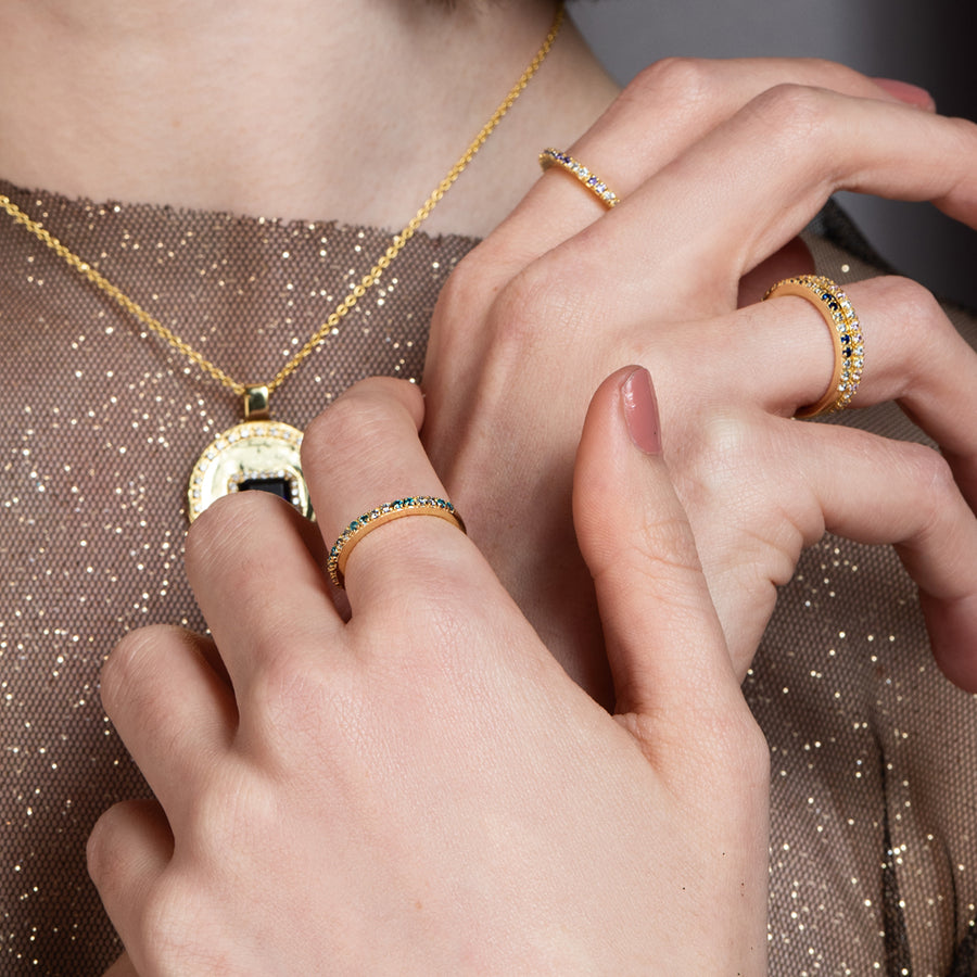 lavani Anillo Diya Aguamarina En oferta