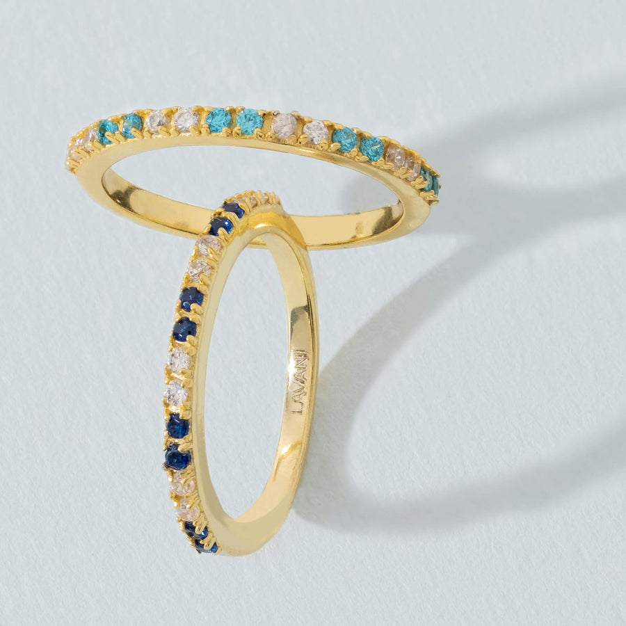 lavani Anillo Diya Aguamarina En oferta