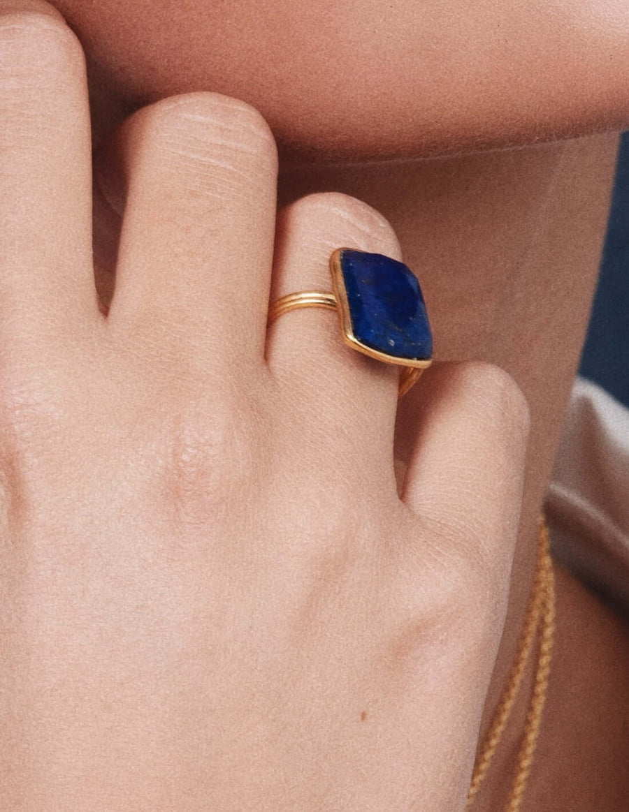 lavani Anillo Stardust Azul Envío gratis