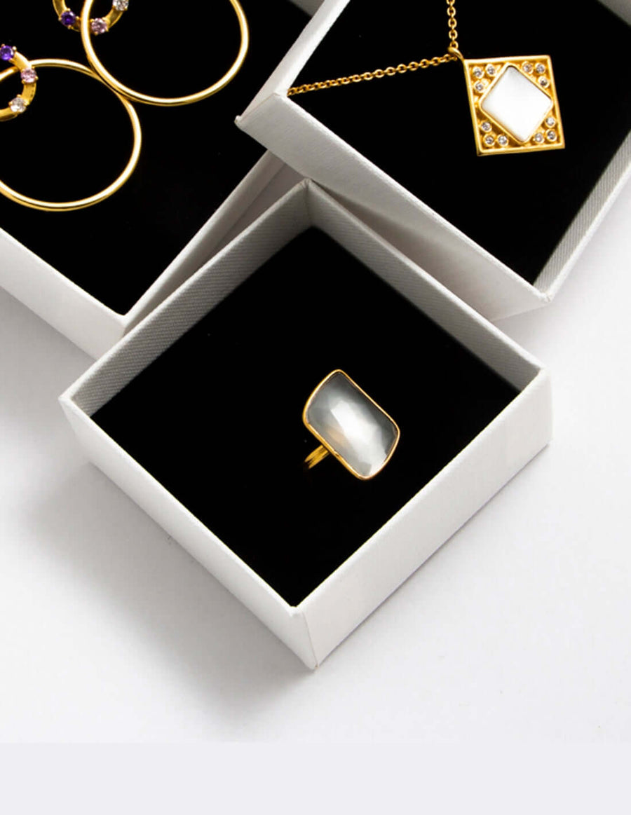 lavani Anillo Stardust Blanco COMPRAR AHORA