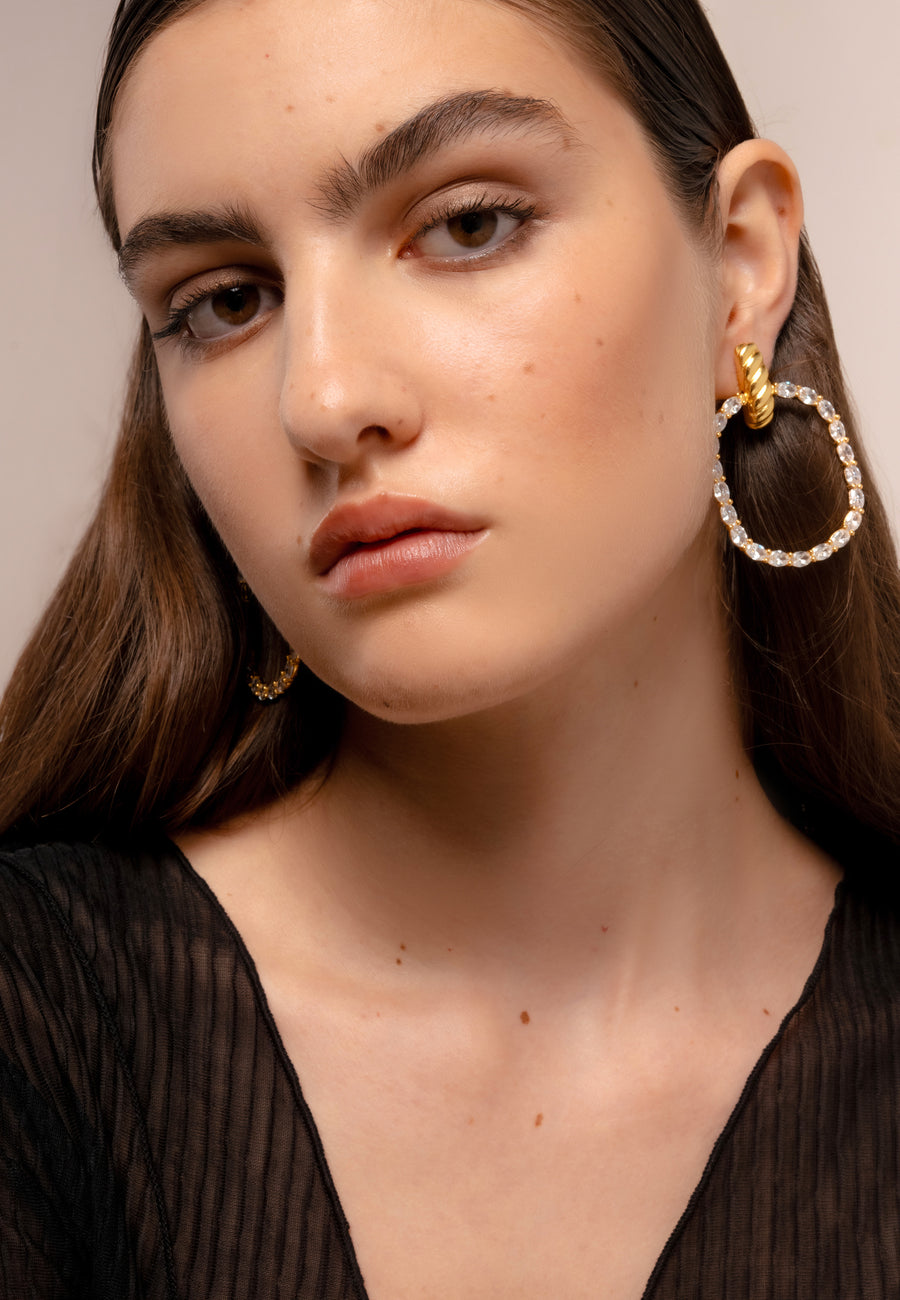 lavani Pendientes Twiggy Blanco Oferta especial de fábrica