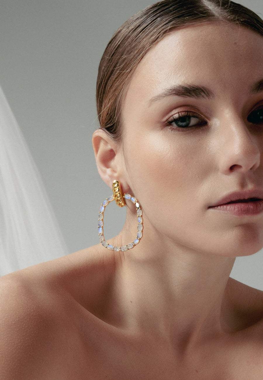 lavani Pendientes Twiggy Blanco Oferta especial de fábrica