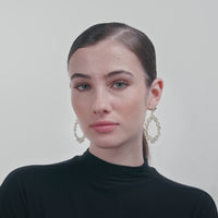 lavani Pendientes Palmira Blancos Oferta exclusiva