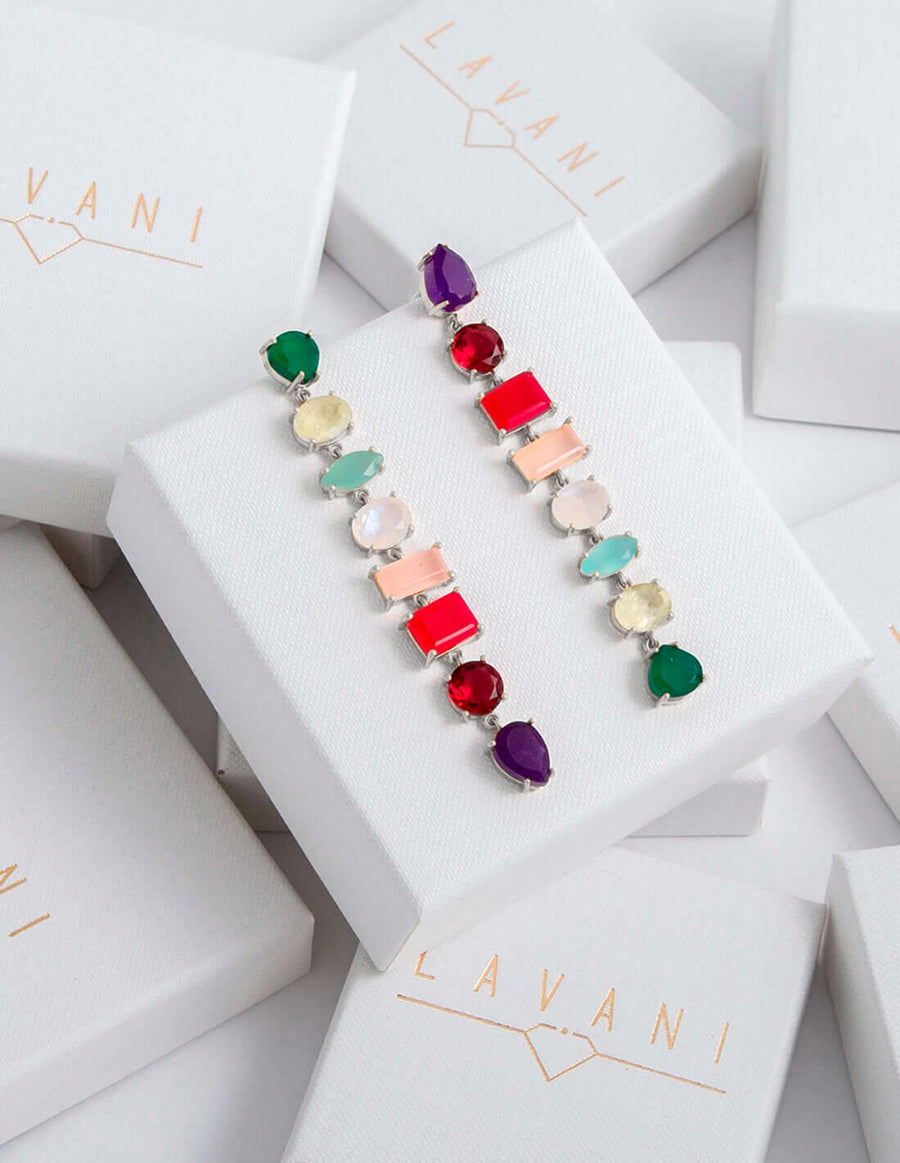 lavani Pendientes Plata Portobello Outlet