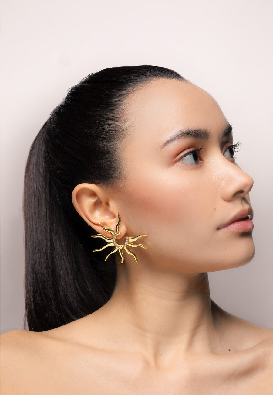 lavani Pendientes The Sun Ofertas especiales