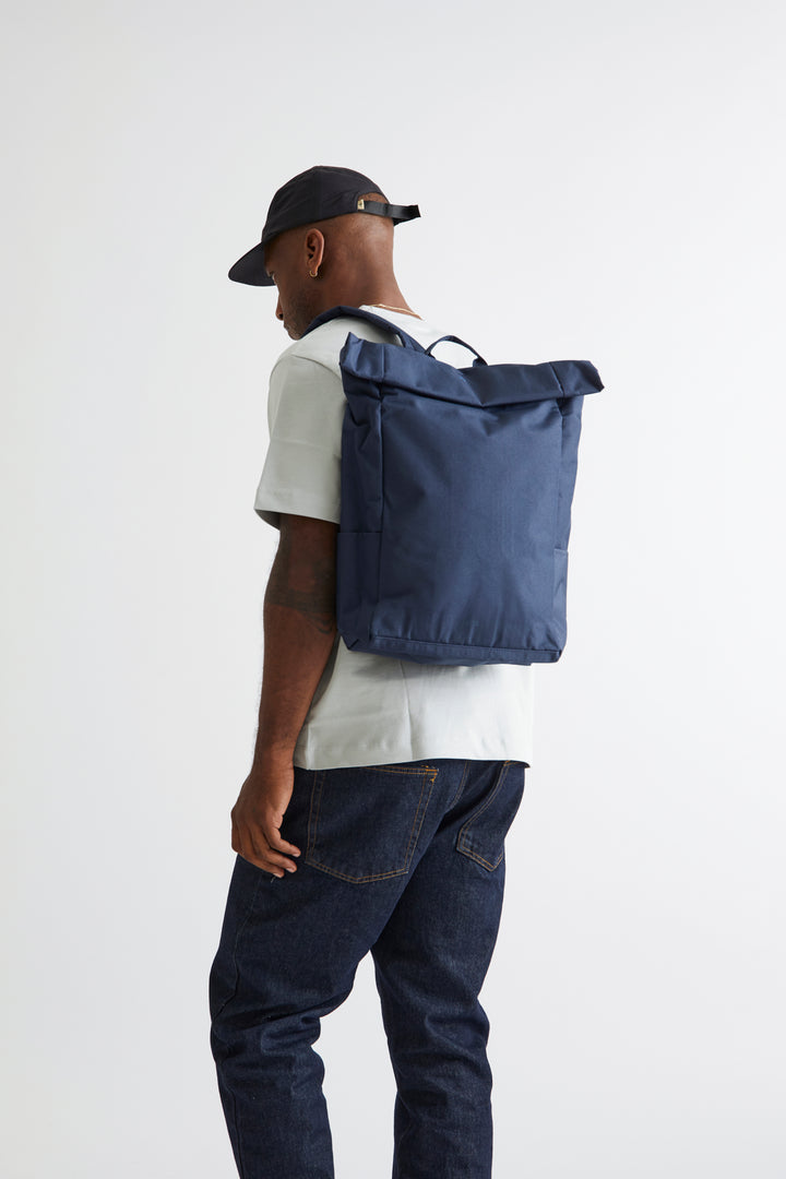 lefrik Mochila Roll Navy Libre de impuestos