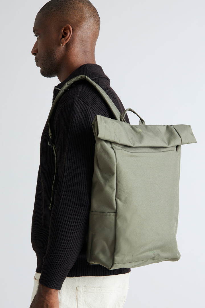 lefrik Mochila Roll Olive Gran oferta