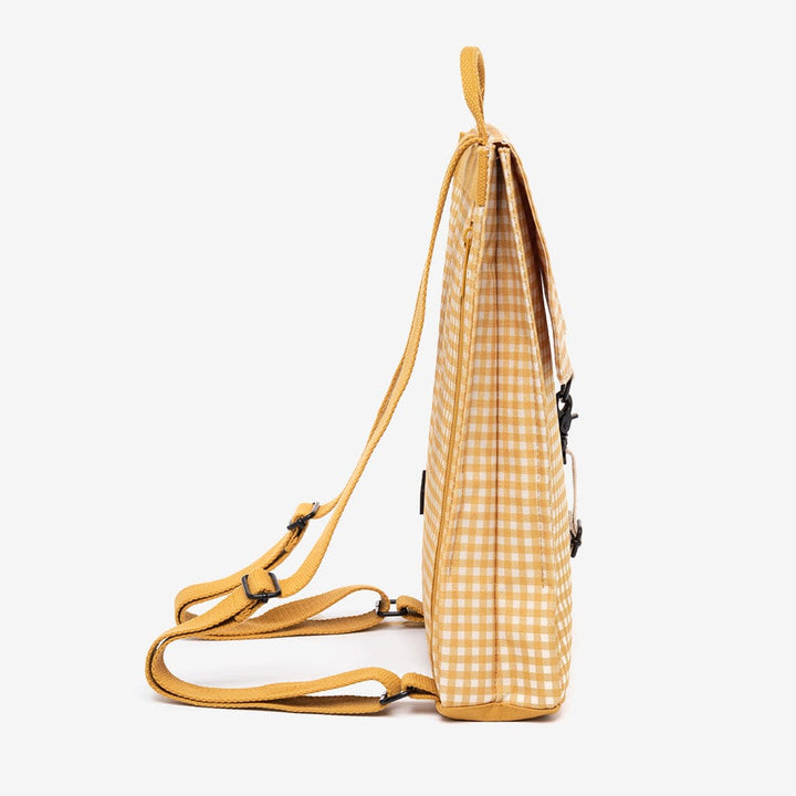 lefrik Mochila Handy Mini Vichy Mustard Rebajas top